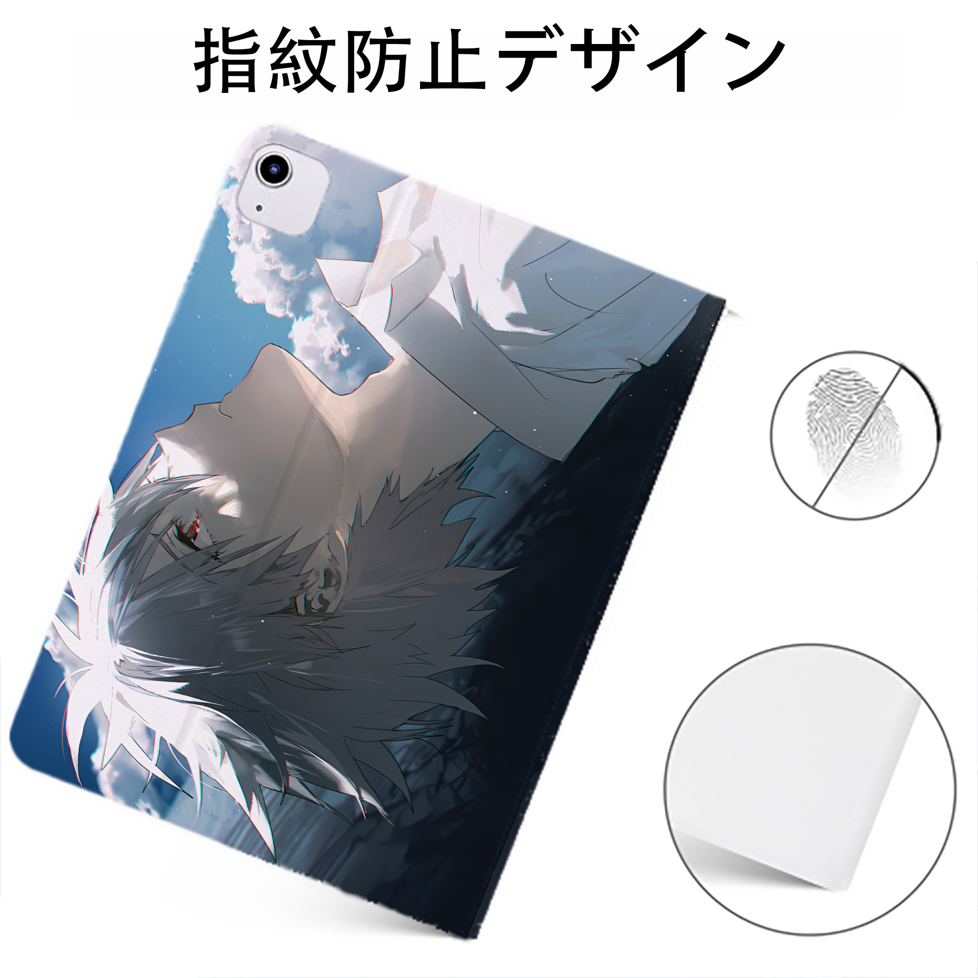 （画像用） EVA 新世紀エヴァンゲリオン IPadケース ペンホルダー付き ブックスタイルデザイン